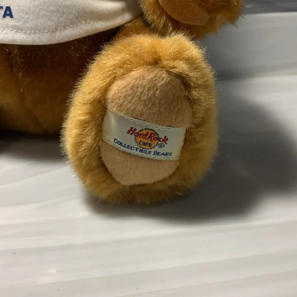 Hard Rock Cafe Atlanta Collector Bear NEW limited Edition Herrington Teddy Bear - Picture 3 of 10
